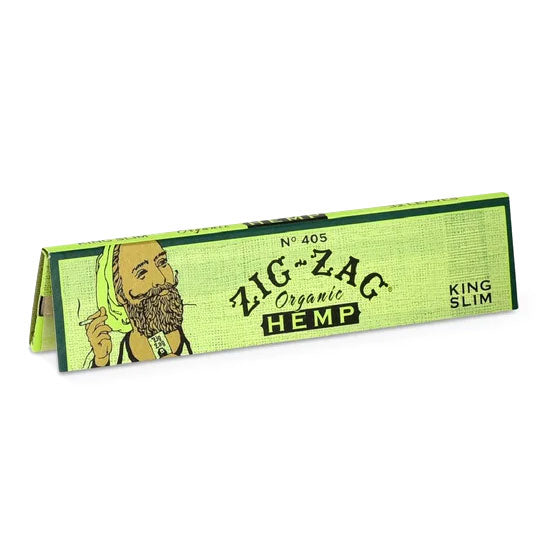 Zig Zag Organic Hemp King Slim Rolling Papers