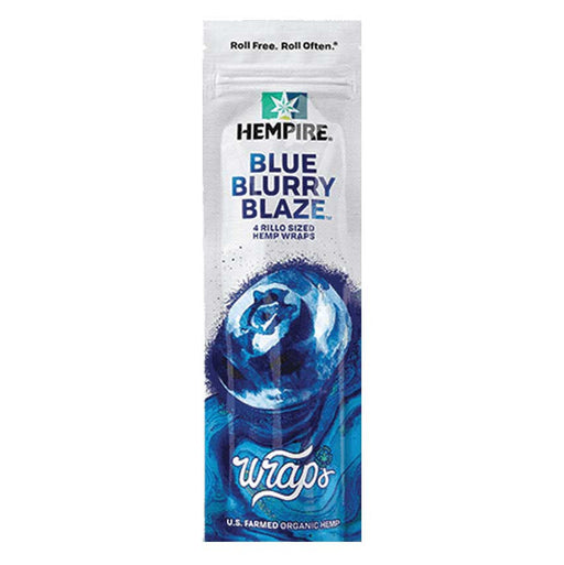 HEMPIRE HEMP WRAP BLUE BLURRY BLAZE