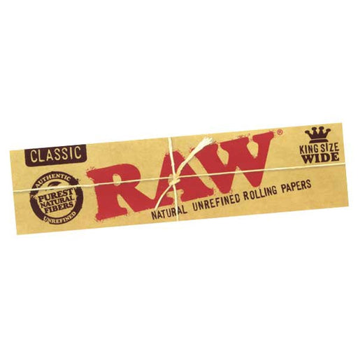 raw classic kingsize wide rolling paper