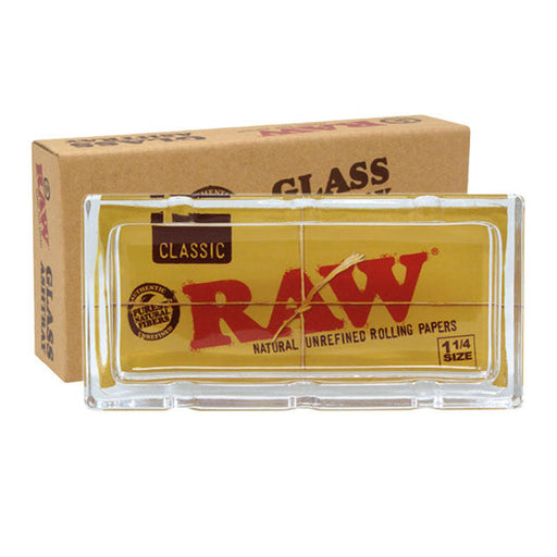 raw classic pack glass ashtray