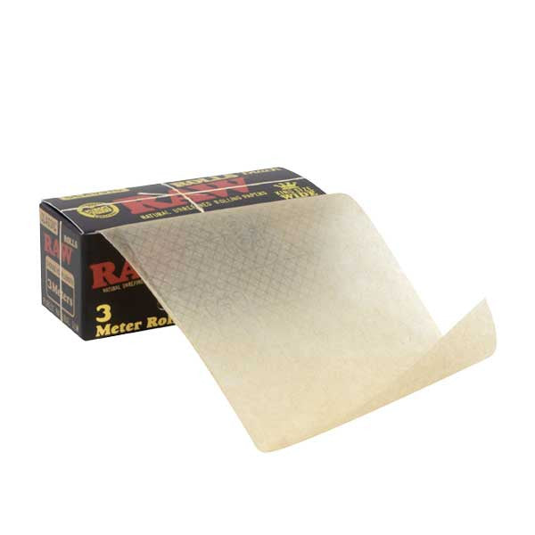 RAW Black Classic King Size Wide Rolls - 3 Meters