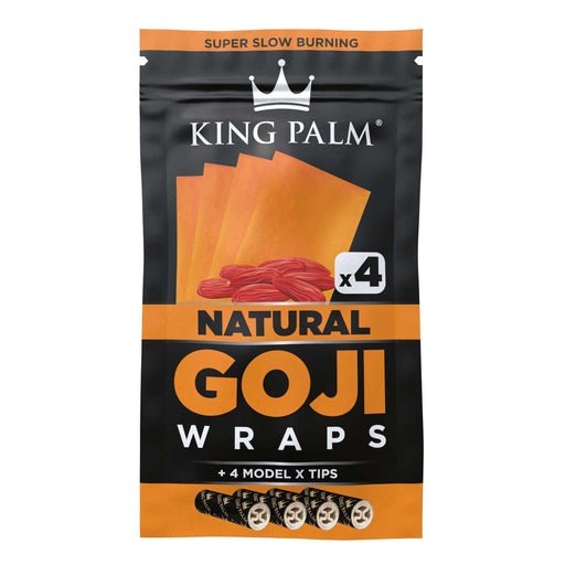 king palm goji blunt wraps natural flavor