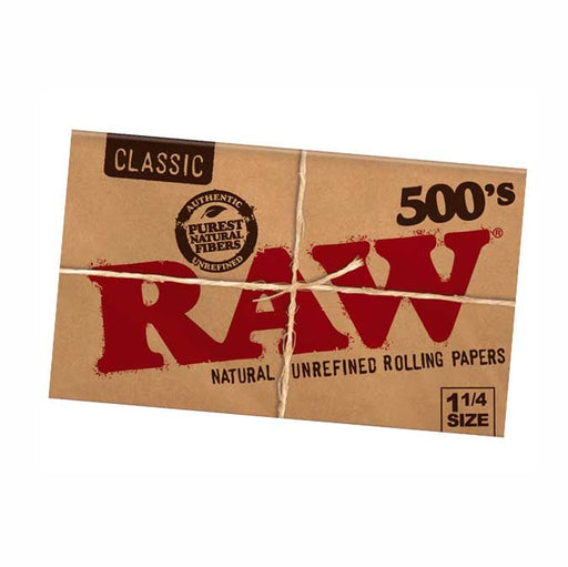 raw classic creaseless 1 1 4 500 s rolling paper