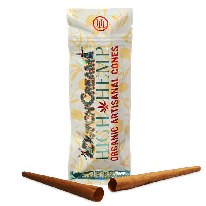 high hemp cones dutch cream flavored pre rolled cones