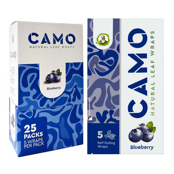 Camo Wraps Blueberry Display 