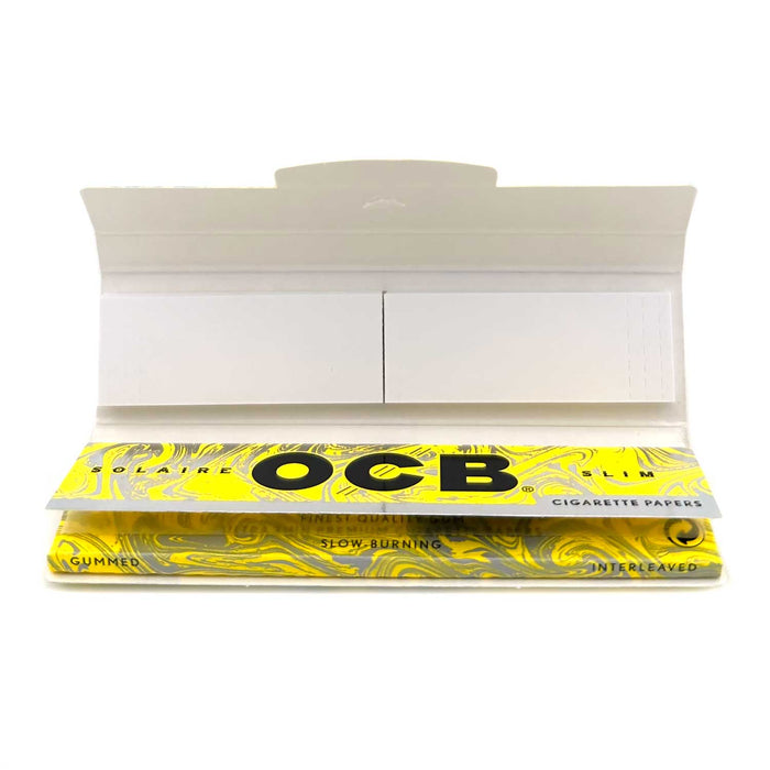 OCB Solaire King Slim Papers + Tips