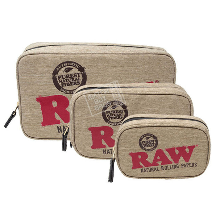 RAW SMELL PROOF SMOKER POUCH