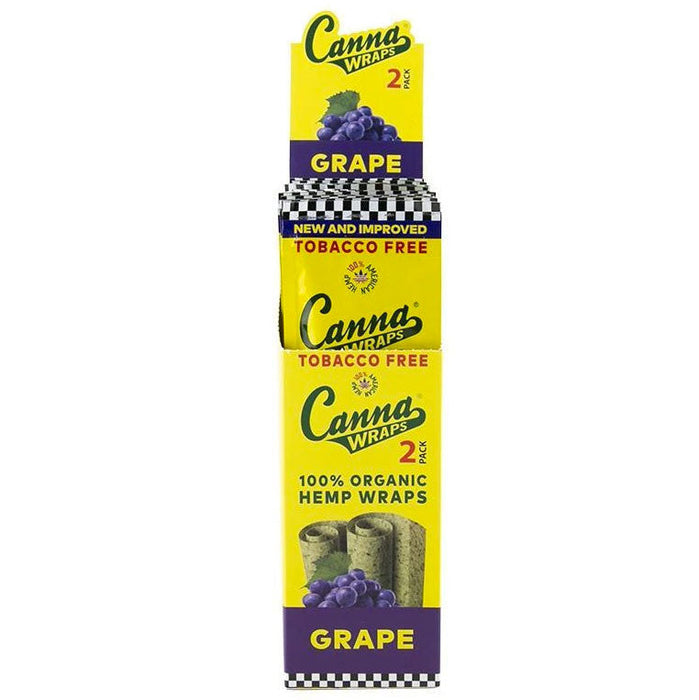Canna Wraps Hemp Wraps ~ Grape Flavor