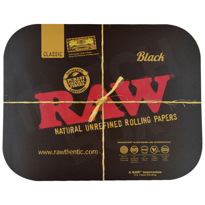 RAW MAGNETIC TRAY COVER BLACK LARGE