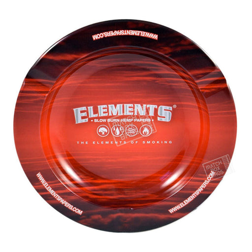 Elements Metal Red Ashtray